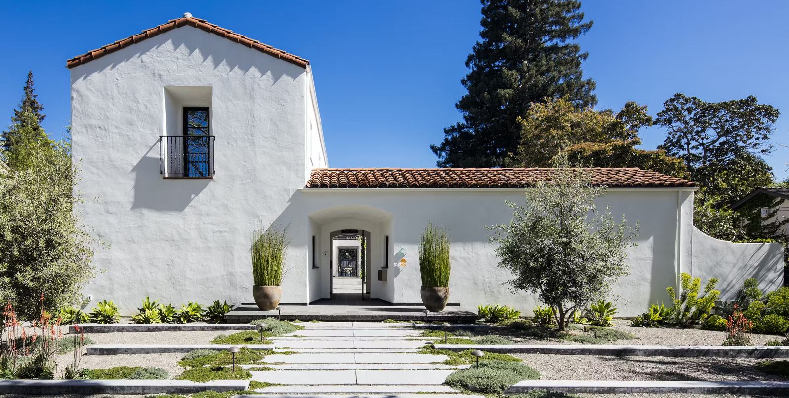 Exterior photo of home that utilizes a Messana Ray Magic® radiant ceiling panel system.